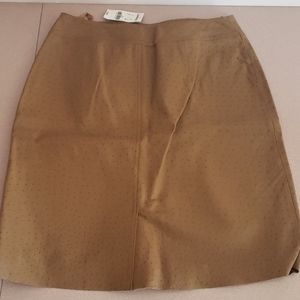 Leather skirt